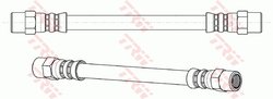 Furtun frana TRW PHA286
