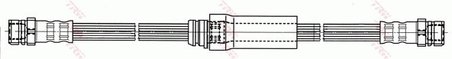 FURTUN FRANA TRW PHA514 - Compatibil cu AUDI, VW