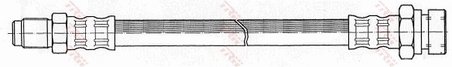 FURTUN FRANA TRW PHB312 - Compatibil cu MERCEDES-BENZ