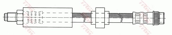 Furtun frana TRW PHB303