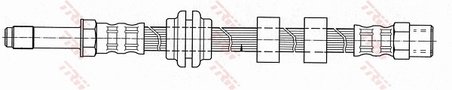 FURTUN FRANA TRW PHB345 - Compatibil cu SEAT, VW