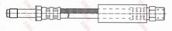 FURTUN FRANA TRW PHB348 - Compatibil cu BMW