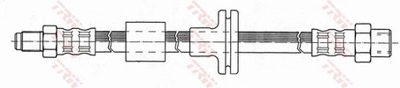 FURTUN FRANA TRW PHB352 - Compatibil cu MERCEDES-BENZ