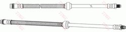 FURTUN FRANA TRW PHB372 - Compatibil cu CITROEN, PEUGEOT, TOYOTA