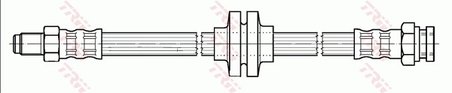 FURTUN FRANA TRW PHB391 - Compatibil cu ALFA ROMEO