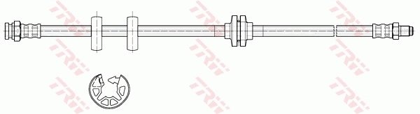 Furtun frana TRW PHB399