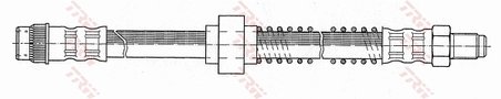 FURTUN FRANA TRW PHB400 - Compatibil cu NISSAN, RENAULT