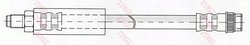 FURTUN FRANA TRW PHB403 - Compatibil cu OPEL, RENAULT, VAUXHALL
