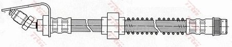 FURTUN FRANA TRW PHB423 - Compatibil cu OPEL, RENAULT, VAUXHALL