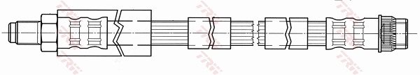 FURTUN FRANA TRW PHB431 - Compatibil cu CITROEN, PEUGEOT, PEUGEOT (DF-PSA)