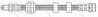 FURTUN FRANA TRW PHB432 - Compatibil cu FORD