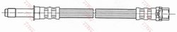 FURTUN FRANA TRW PHB478 - Compatibil cu MERCEDES-BENZ, VW