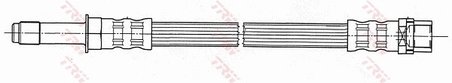 FURTUN FRANA TRW PHB478 - Compatibil cu MERCEDES-BENZ, VW