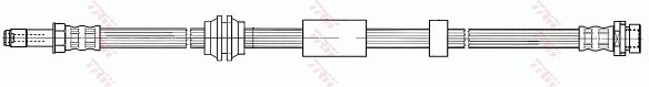FURTUN FRANA TRW PHB502 - Compatibil cu FORD, FORD (CHANGAN), FORD AUSTRALIA