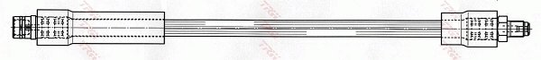 FURTUN FRANA TRW PHB524 - Compatibil cu MERCEDES-BENZ