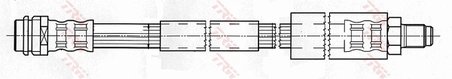 FURTUN FRANA TRW PHB526 - Compatibil cu MERCEDES-BENZ, MERCEDES-BENZ (BBDC), OPEL, PORSCHE, TOYOTA, VAUXHALL, VOLVO