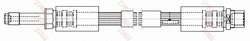 FURTUN FRANA TRW PHB553 - Compatibil cu VW