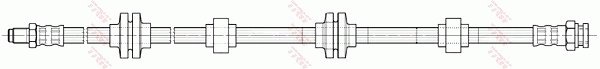 FURTUN FRANA TRW PHB599 - Compatibil cu ALFA ROMEO
