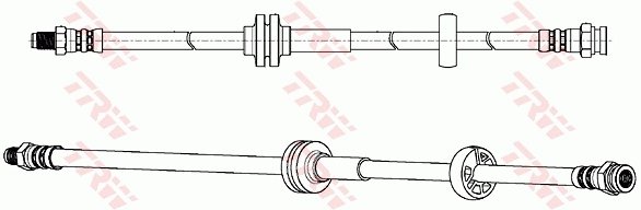 FURTUN FRANA TRW PHB636 - Compatibil cu CITROEN, FIAT, OPEL, PEUGEOT, VAUXHALL
