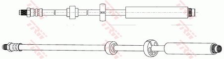 FURTUN FRANA TRW PHB674 - Compatibil cu CITROEN, DS, PEUGEOT