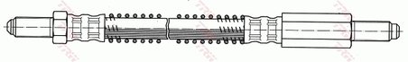 FURTUN FRANA TRW PHC193 - Compatibil cu LAND ROVER