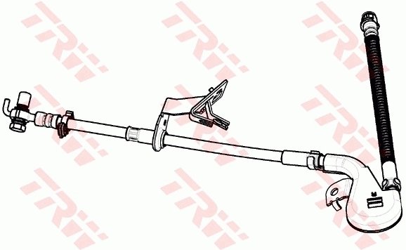 FURTUN FRANA TRW PHD1134 - Compatibil cu CITROEN, PEUGEOT