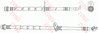 FURTUN FRANA TRW PHD1144 - Compatibil cu FORD