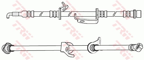 FURTUN FRANA TRW PHD1152 - Compatibil cu TOYOTA
