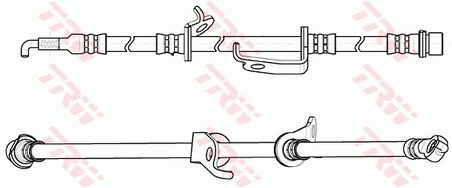 FURTUN FRANA TRW PHD1152 - Compatibil cu TOYOTA