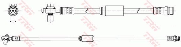FURTUN FRANA TRW PHD1163 - Compatibil cu VW