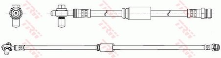 FURTUN FRANA TRW PHD1163 - Compatibil cu VW