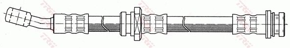 FURTUN FRANA TRW PHD170 - Compatibil cu SUBARU, SUZUKI