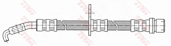 FURTUN FRANA TRW PHD412 - Compatibil cu TOYOTA