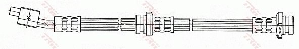 FURTUN FRANA TRW PHD480 - Compatibil cu NISSAN
