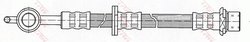 FURTUN FRANA TRW PHD502 - Compatibil cu TOYOTA