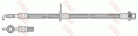 FURTUN FRANA TRW PHD533 - Compatibil cu TOYOTA