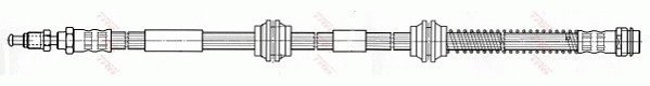 FURTUN FRANA TRW PHD558 - Compatibil cu VW