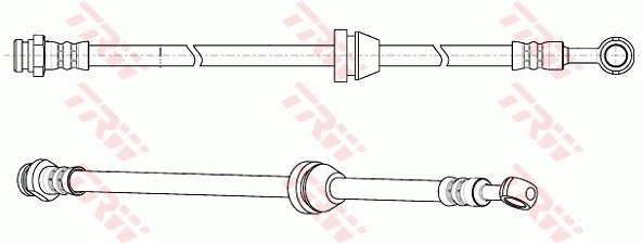 Furtun frana TRW PHD947