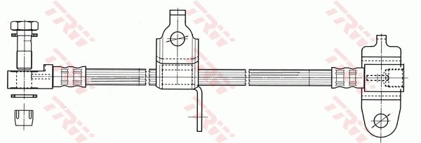 FURTUN FRANA TRW PHD990 - Compatibil cu FORD