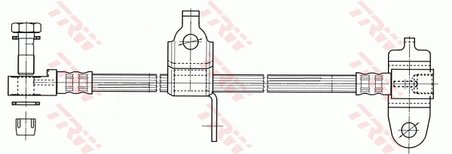 FURTUN FRANA TRW PHD990 - Compatibil cu FORD