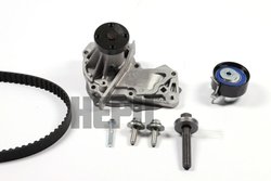 Set distributie curea si pompa apa Hepu PK02552