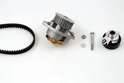 SET DISTRIBUTIE CUREA SI POMPA APA HEPU PK05411 - Compatibil cu SEAT, VW
