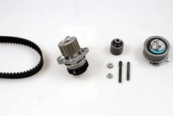 SET DISTRIBUTIE CUREA SI POMPA APA HEPU PK05500 - Compatibil cu AUDI, FORD, SEAT, SKODA, VW