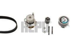 Set distributie curea si pompa apa Hepu PK05650