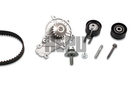 SET DISTRIBUTIE CUREA SI POMPA APA HEPU PK08030 - Compatibil cu CITROEN, FIAT, FORD, MINI, PEUGEOT, SUZUKI, VOLVO