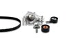 Set distributie curea si pompa apa Hepu PK08033