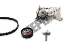 SET DISTRIBUTIE CUREA SI POMPA APA HEPU PK08422 - Compatibil cu DACIA, LADA, RENAULT
