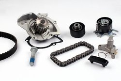 Set distributie curea si pompa apa Hepu PK09020XT