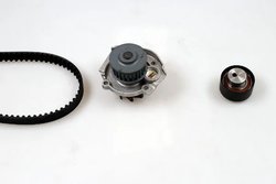 Set distributie curea si pompa apa Hepu PK12010