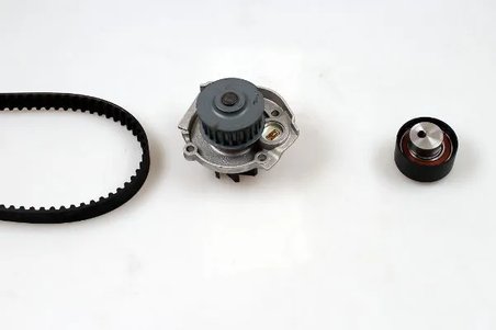 Set distributie curea si pompa apa Hepu PK12010